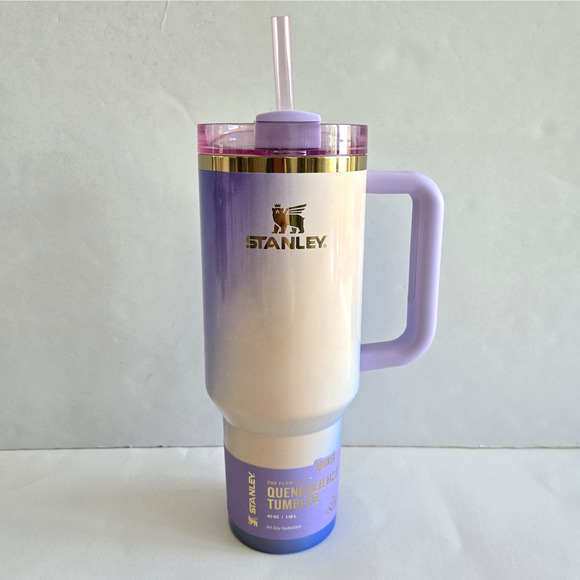 Stanley Wicked Glinda For Good 40oz Stainless Steel Flowstate Quencher Tumbler - Picture 2 of 7